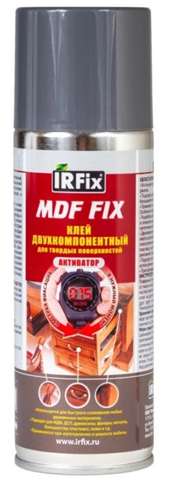 Клей двухкомпонентный цианакрилатный 200мл/ 50гр MDF FIX IRFIX - фото 2767060