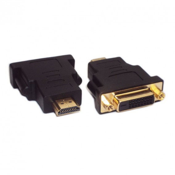 Адаптер переходник HDMI (M) - DVI 25 (F) SmartBuy A121 - фото 2767782