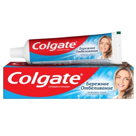 Зубная паста Colgate 50 мл Бережное отбеливание - фото 2769970