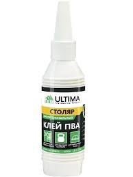 Клей ПВА ULTIMA Столяр 80 гр - фото 2770189