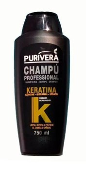 Шампунь для волос PURIVERA KERATIN 750 мл - фото 2773001