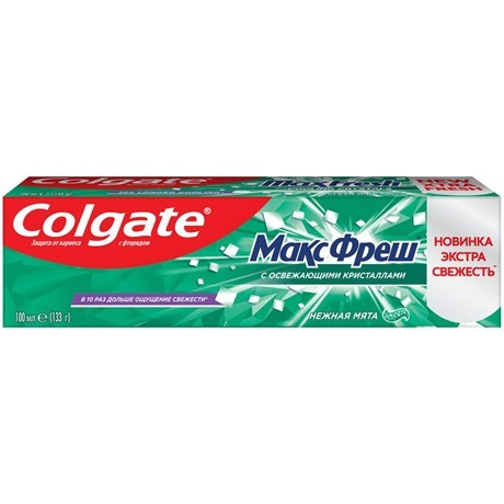 Зубная паста Colgate Макс Фреш Нежная мята 100 мл - фото 2773279