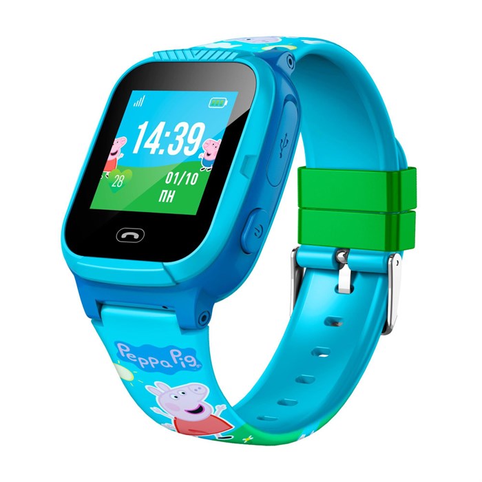 Смарт часы Peppa Pig JET Kid голубые - фото 2773600