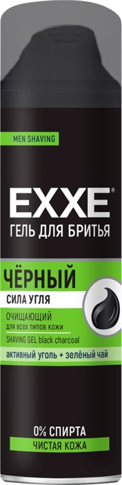 Гель для бритья EXXE Men Черный 200 мл - фото 2774273