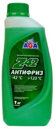 Антифриз зеленый AGA-Z-42 1 кг - фото 2775261