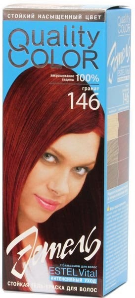 Краска для волос Эстель Quality Color 146 Гранат - фото 2775523