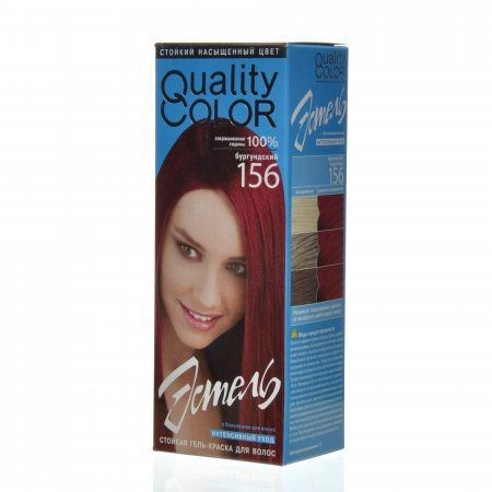 Краска для волос Эстель Quality Color 156 Бургундский - фото 2775536