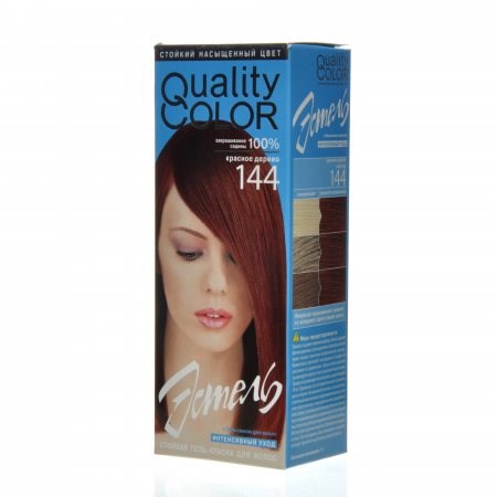 Краска для волос Эстель Quality Color 144 Красное дерево - фото 2775537