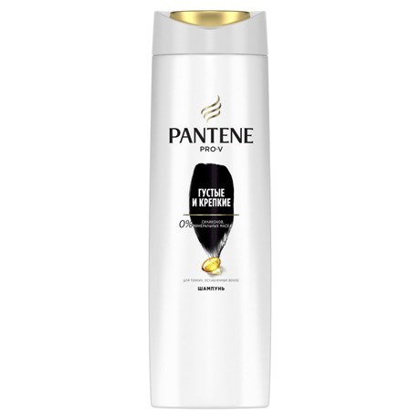 Шампунь для волос PANTENE Густые и крепкие 400 мл - фото 2778206