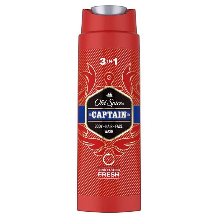 Гель для душа Old Spice CAPTAIN 3в1 250 мл - фото 2778644