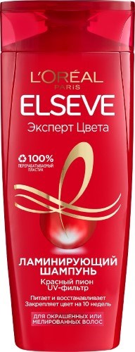 Шампунь для волос Elseve Эксперт цвета 400 мл - фото 2779206