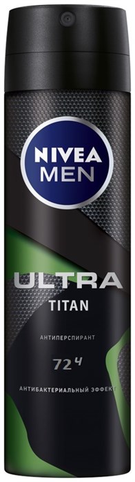 Дезодорант мужской Nivea ULTRA TITAN спрей 150 мл - фото 2780328