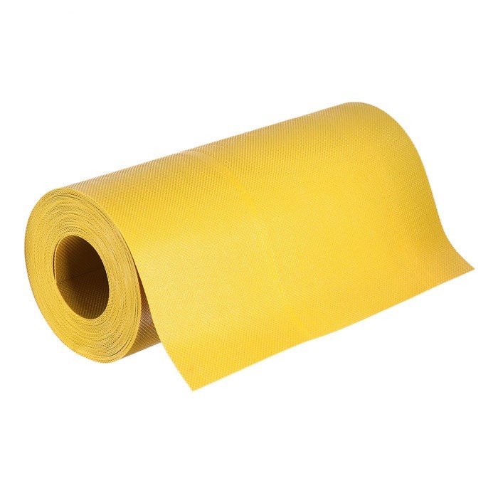 Лента бордюрная 30 см*10 м толщина 1.2 мм желтая Greengo 4812713 - фото 2780666