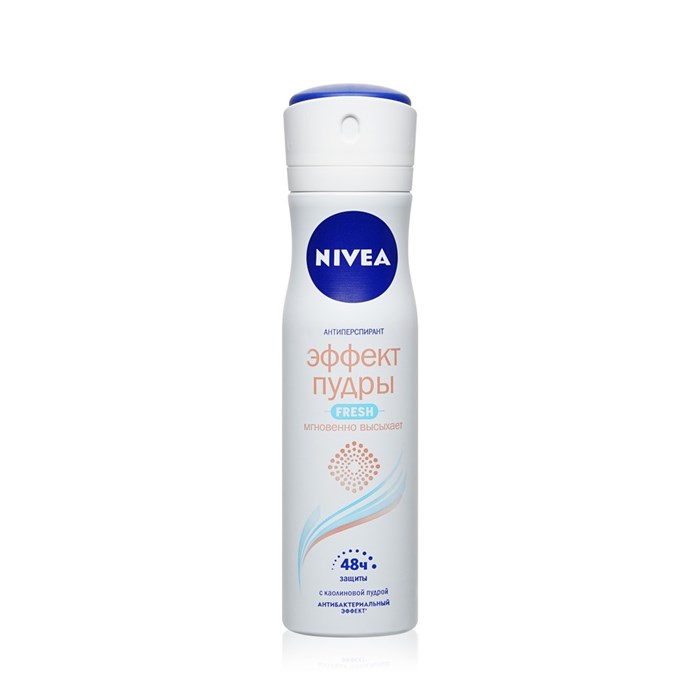 Дезодорант женский Nivea Эффект пудры Fresh спрей 150 мл - фото 2783946