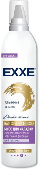 Мусс для волос EXXE Объемные локоны 250 мл - фото 2784282