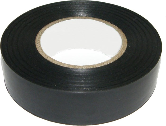 Изолента Ударник 10м черная - фото 2786516