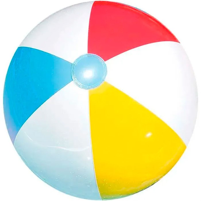 Мяч надувной 31021 51см разноцветный - фото 2786901