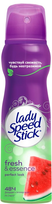 Дезодорант женский Lady Speed Stick Fresh&essence спрей 150 мл - фото 2789256