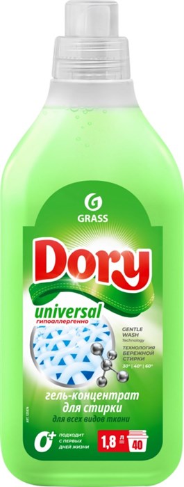 Гель для стирки Dory Universal 1,8 л Grass - фото 2792049