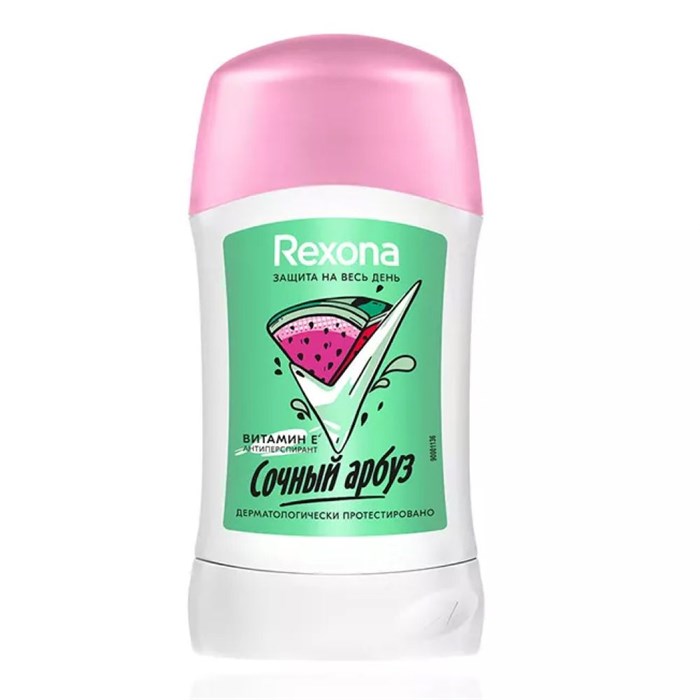 Дезодорант женский Rexona Сочный арбуз стик 40 мл - фото 3138333