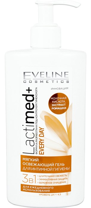 Гель для интимной гигиены Eveline Lactimed+ 3в1 250 мл - фото 3138687