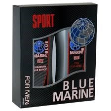 Подарочный набор мужской BLUE MARINE Sport ш+г/д - фото 3138729