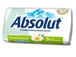 Мыло туалетное антибактериальное Absolut Fitoguard Ромашка 90 г - фото 3139605