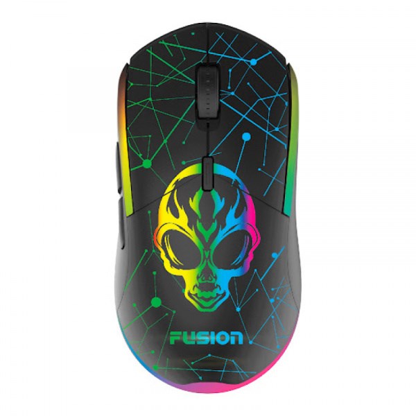 Мышь игровая проводная Fusion GM-115 черная - фото 3242263