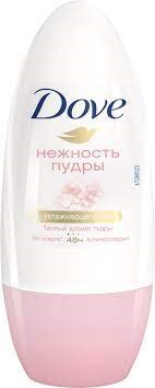 Дезодорант женский Dove Нежность пудры ролик 50 мл - фото 3657081