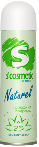 Дезодорант женский S’cosmetic Naturel 145 мл - фото 3709144
