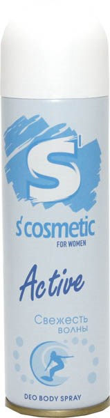 Дезодорант женский S’cosmetic Active 145 мл - фото 3714205