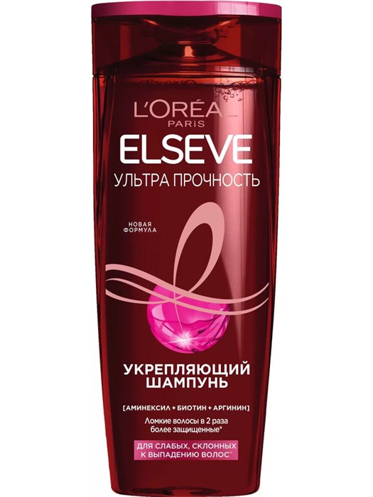 Шампунь для волос Elseve Ультрапрочность 400 мл - фото 3724719