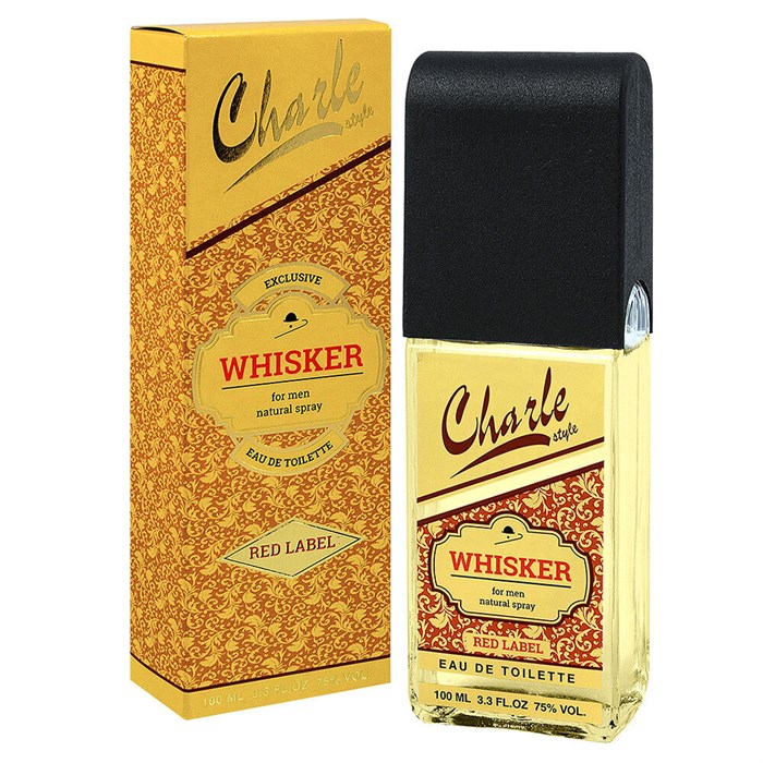 Одеколон парфюмированный мужской Charle WHISKER 100 мл - фото 3724722
