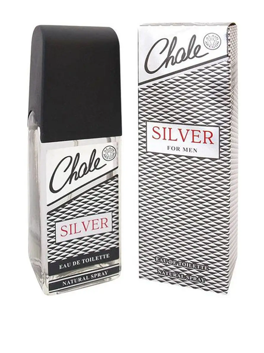 Одеколон парфюмированный мужской CHALE SILVER 100 мл - фото 3725366