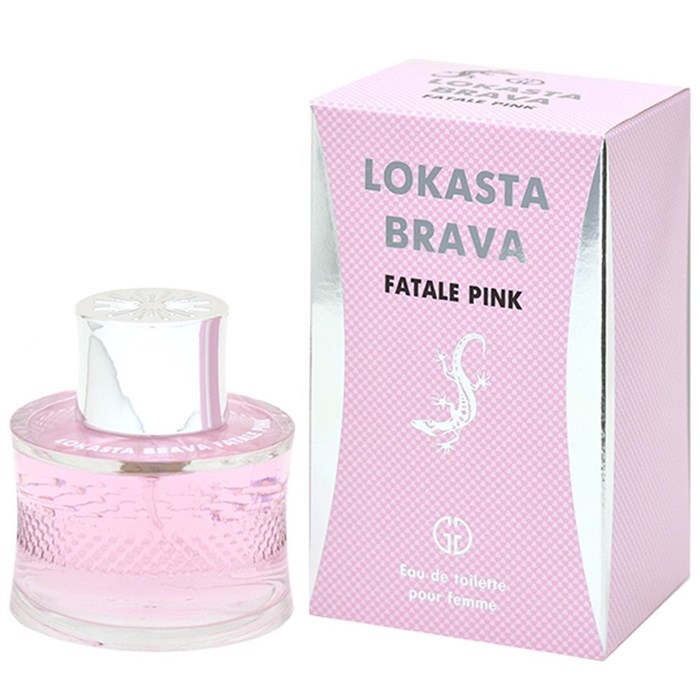 Одеколон парфюмированный женский Lokasta Brava Fatale Pink 95 мл - фото 3726842