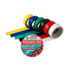 Изолента микс цветов ПВХ 22 мм х 20 м, "MAXIMUM" PVC 04122 1260498 - фото 3756507