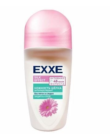 Дезодорант женский EXXE  Нежность шелка ролик 50 мл 1307622 - фото 3804358