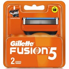 Кассеты сменные для бритья Gillette Fusion5 2 шт 1311071 - фото 3807445