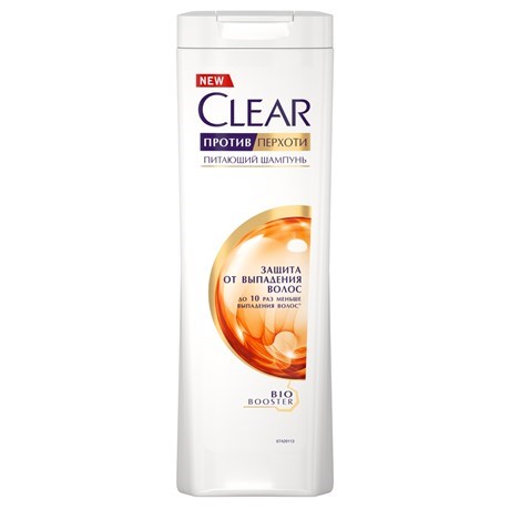 Шампунь для волос Clear Защита от выпадения 400 мл 1344454 - фото 3840649