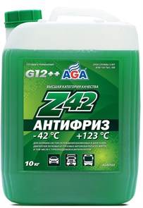 Антифриз зеленый 10л. AGA-Z40