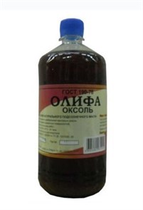 Олифа 0,5л Оксоль (55% растит масло)