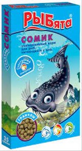 Корм для рыб Рыбята Сомик гранулы