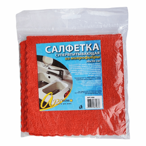 Салфетка из микрофибры 30*30 Артком