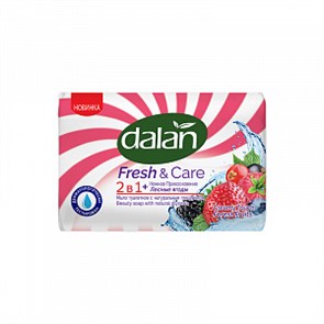 Мыло туалетное Dalan Fresh&Care Лесные ягоды 2в1 90 г