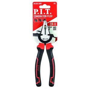 Пассатижи 180 мм комбинированные ручки PIT HPLR01-0180