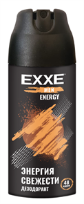 Дезодорант мужской EXXE Men Энергия и свежесть спрей 150 мл