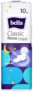 Прокладки гигиенические Bella Classic Nova maxi 10 шт