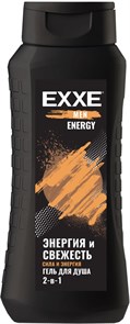 Гель для душа EXXE Men 2в1 Энергия и свежесть 400 мл