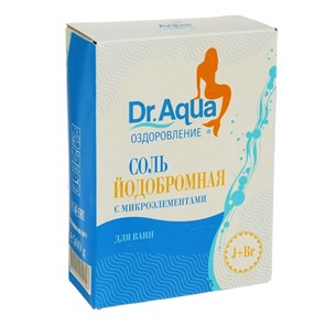Соль для ванн Dr. Aqua Йодобромная 500 г
