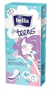 Прокладки ежедневные Bella for Teens Sensitive 20 шт